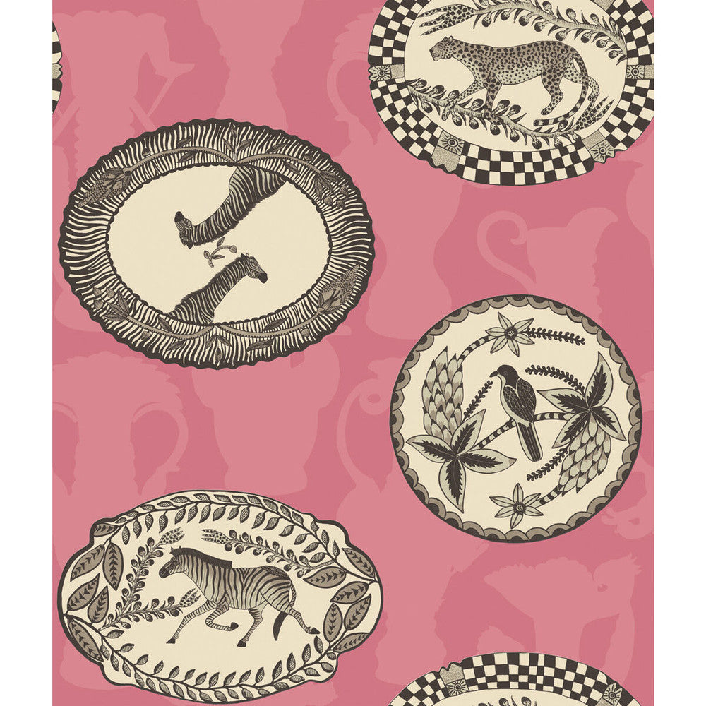 Matrinah Pink by Cole & Son Wallcovering Cole & Son Wallcovering Matrinah PinkWallcovering COLE & SON ARDMORE PAPER - 100% United Kingdom </p><p>Repeat: H: , V: 24 20.5 - Fabric Carolina -