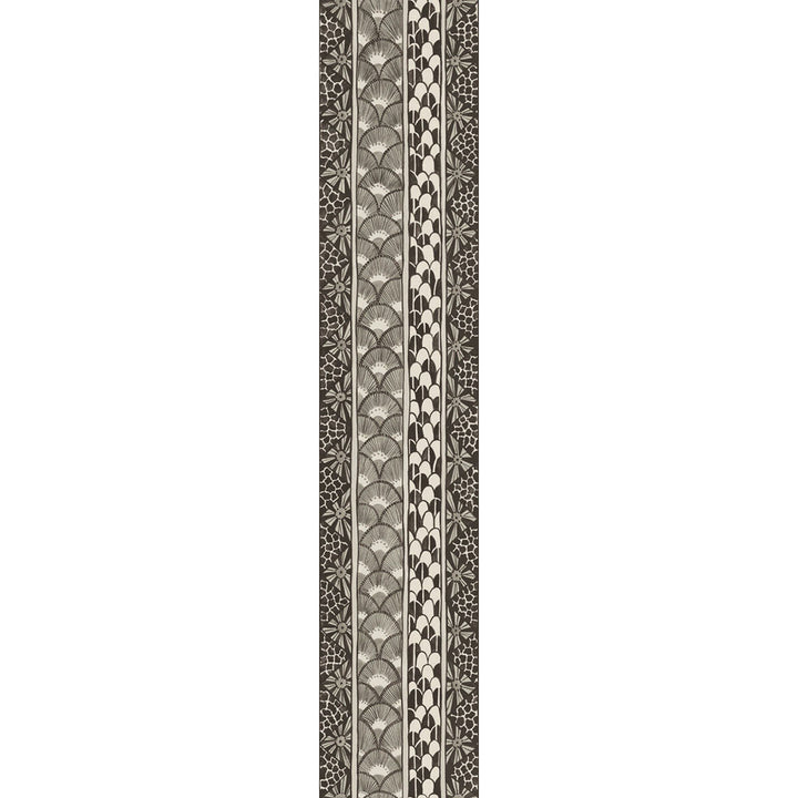 Ardmore Border Black & White by Cole & Son Wallcovering COLE & SON ARDMORE PAPER - 100% United Kingdom Horizontal: and Vertical: 20.5 4 - Fabric Carolina -
