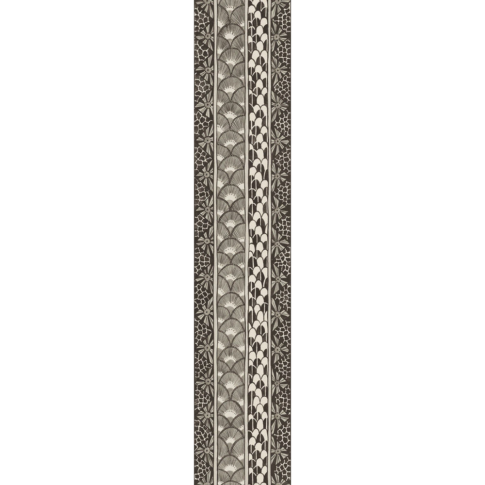 Ardmore Border Black & White by Cole & Son Wallcovering COLE & SON ARDMORE PAPER - 100% United Kingdom Horizontal: and Vertical: 20.5 4 - Fabric Carolina -