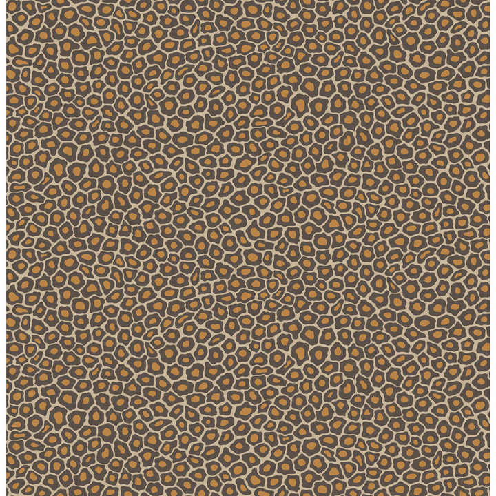 Senzo Spot Brown & Gold by Cole & Son Designer Wallcovering COLE & SON ARDMORE PAPER - 100% United Kingdom Horizontal: and Vertical: 10.4 20.5 - Swanky Fabrics -