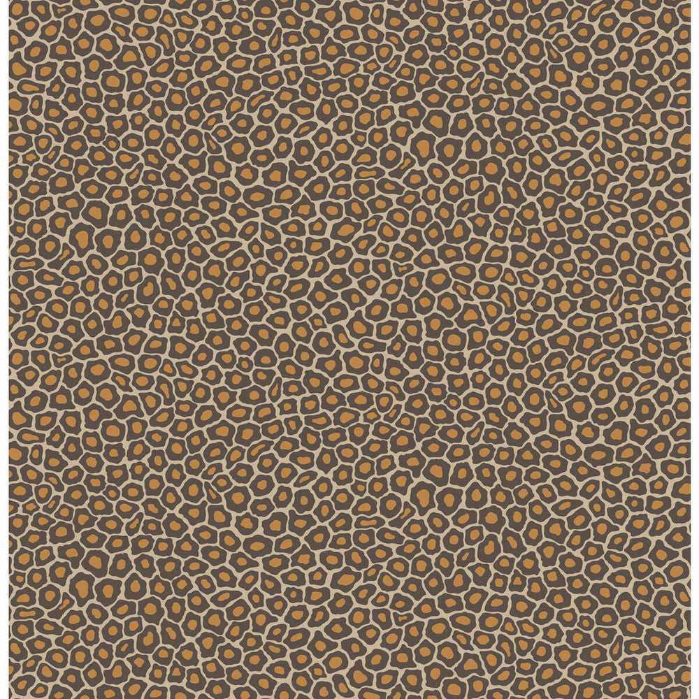 Senzo Spot Brown & Gold by Cole & Son Wallcovering COLE & SON ARDMORE PAPER - 100% United Kingdom Horizontal: and Vertical: 10.4 20.5 - Fabric Carolina -