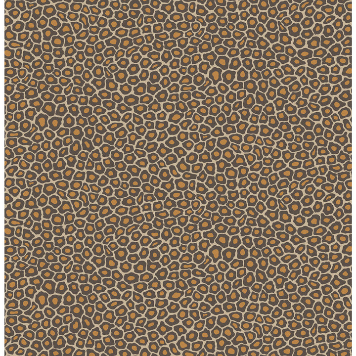 Senzo Spot Brown & Gold by Cole & Son Wallcovering COLE & SON ARDMORE PAPER - 100% United Kingdom Horizontal: and Vertical: 10.4 20.5 - Fabric Carolina -