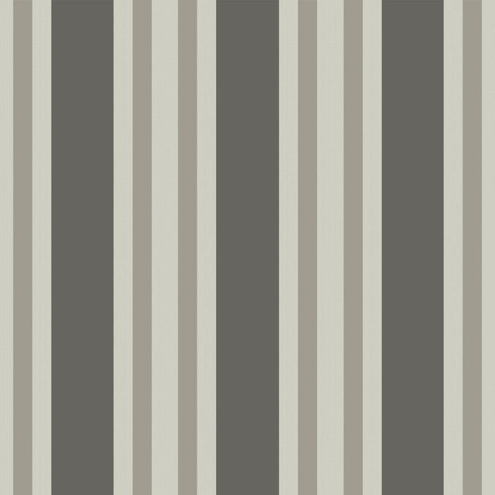 Polo Stripe Black/White by Cole & Son Wallcovering