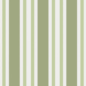Polo Stripe Leaf Green by Cole & Son Wallcovering