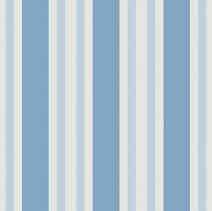 Polo Stripe Blue by Cole & Son Wallcovering
