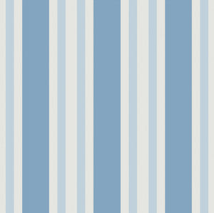 Polo Stripe Blue by Cole & Son Wallcovering