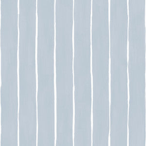 Marquee Stripe Pale Blue by Cole & Son Wallcovering