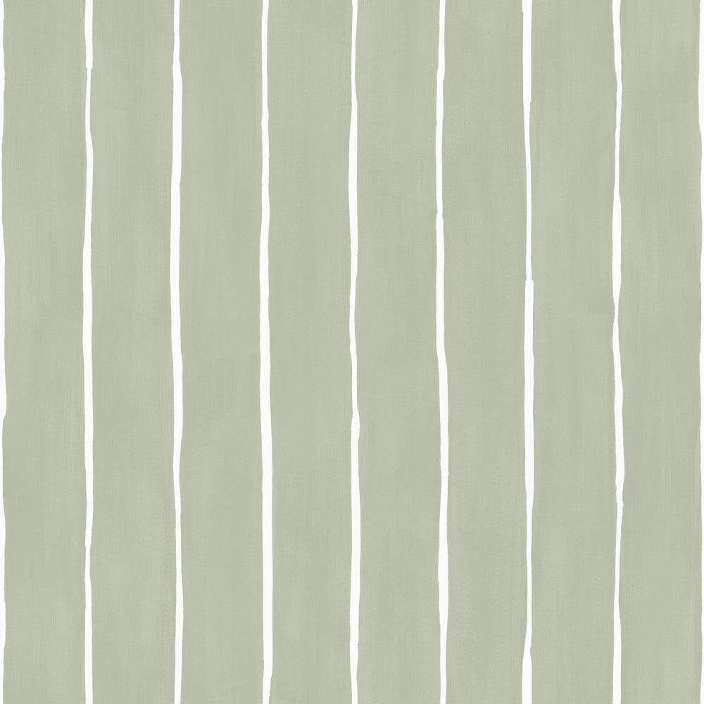 Marquee Stripe Soft Olive by Cole & Son Wallcovering