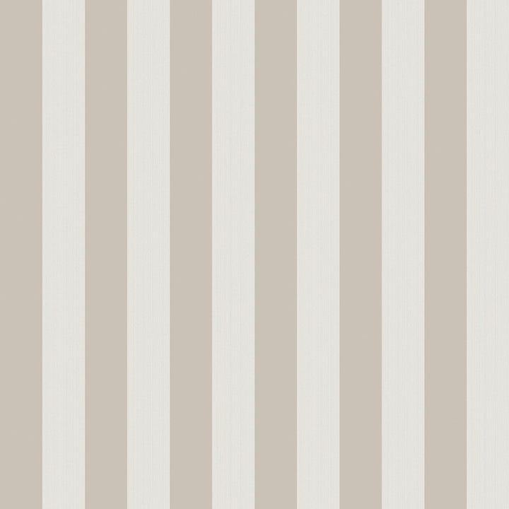 Regatta Stripe Stone/Parchment by Cole & Son Wallcovering