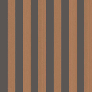 Regatta Stripe Tan + Black by Cole & Son Wallcovering