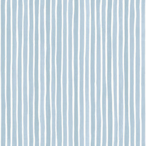 Croquet Stripe Blue by Cole & Son Wallcovering