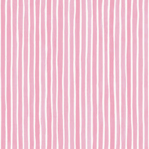 Croquet Stripe Soft Pink by Cole & Son Wallcovering