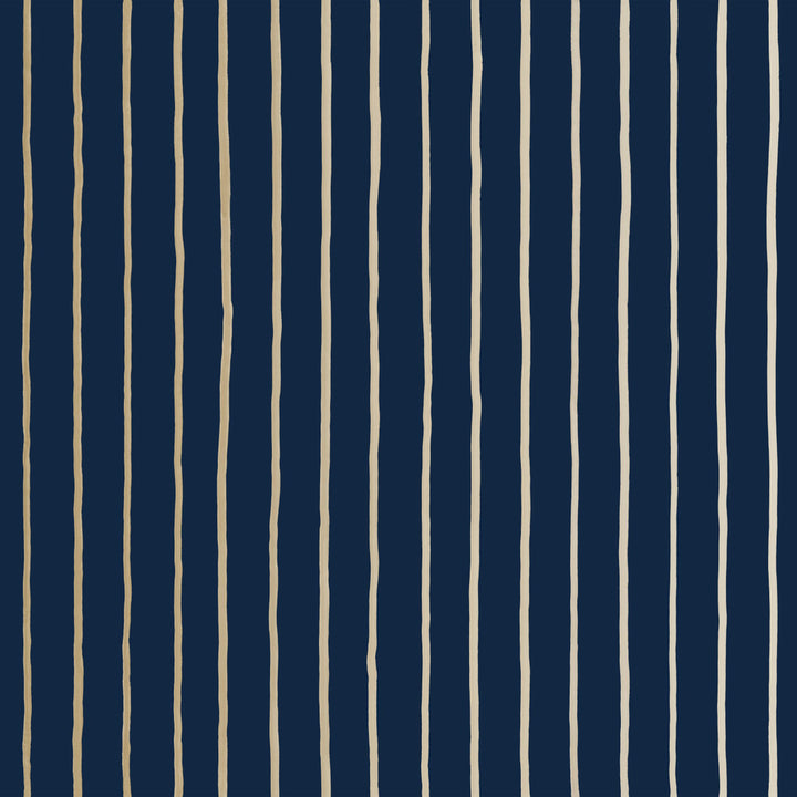 College Stripe Ink by Cole & Son Wallcovering