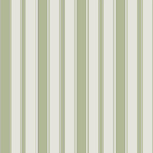 Cambridge Stripe Leaf Green by Cole & Son Wallcovering