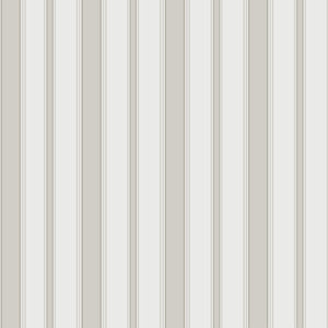 Cambridge Stripe Stone+White by Cole & Son Wallcovering