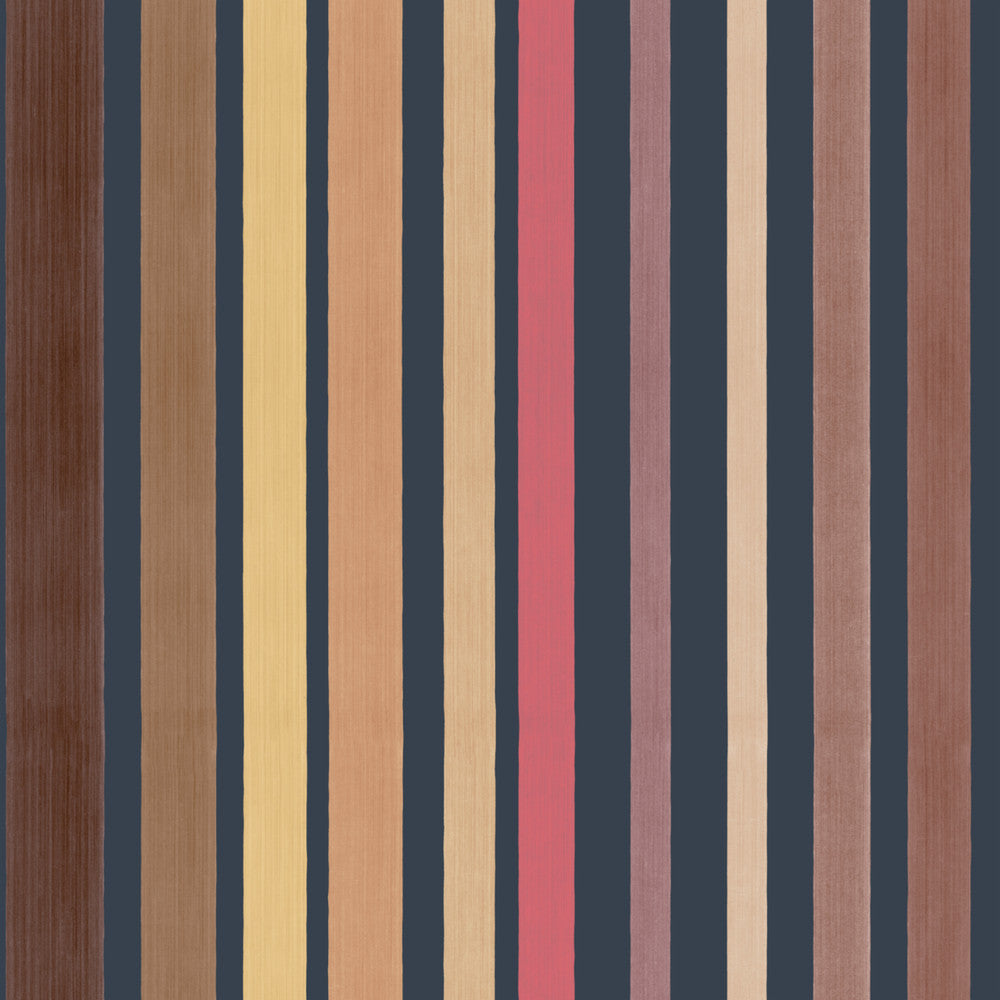 Carousel Stripe Pink by Cole & Son Wallcovering