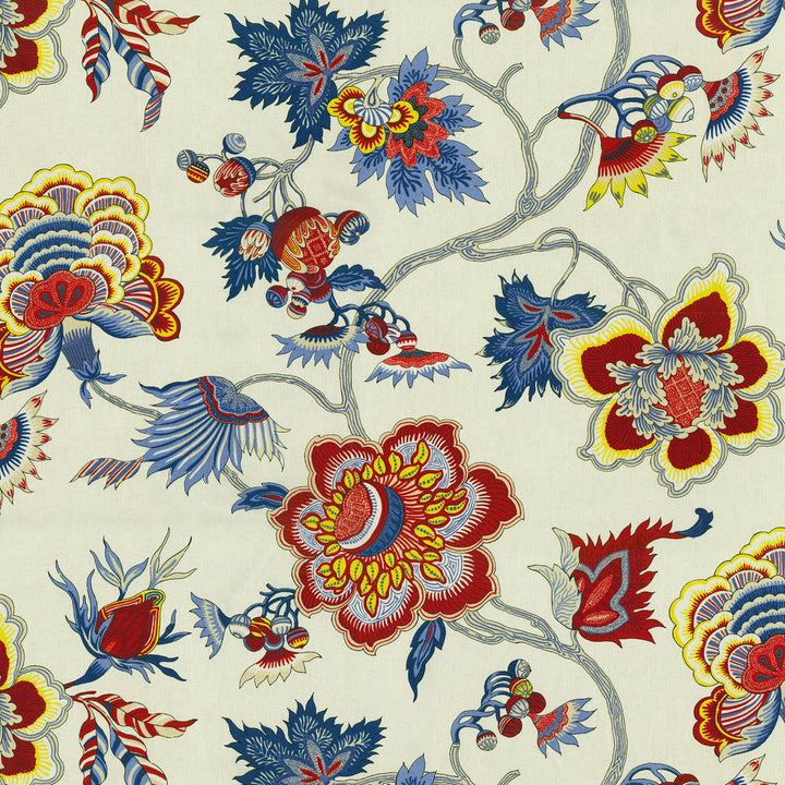 Samoan Plantation Gem 110143 by Iman Home Fabric - 100% COTTON CHINA Horizontal: 27 and Vertical: 27 54 - Fabric Carolina -