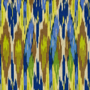 PAINTED PAVILLION LAPIS 110172 by Iman Home Fabric