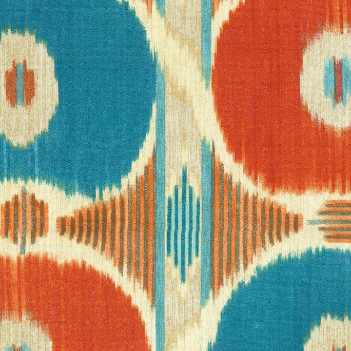 Spice Islands Henna 110251 by Iman Home Fabric TALES OF THE TRADE WINDS 100% Cotton CHINA Wyzenbeek 51,000 Horizontal: 13.50" and Vertical: 25.25" 54" - Fabric Carolina -