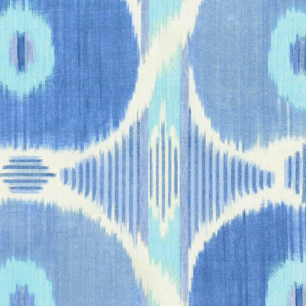 Spice Islands Porcelain 110253 by Iman Home Fabric TALES OF THE TRADE WINDS 100% Cotton CHINA Wyzenbeek 51,000 Horizontal: 13.50" and Vertical: 25.25" 54" - Fabric Carolina -