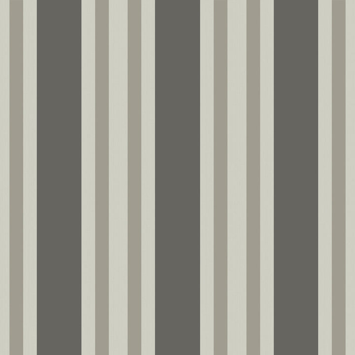 Polo Stripe Black/White by Cole & Son Wallcovering COLE & SON MARQUEE STRIPES PAPER - 100% United Kingdom - Horizontal: 20.5 and Vertical: 0 20.5 - Fabric Carolina -