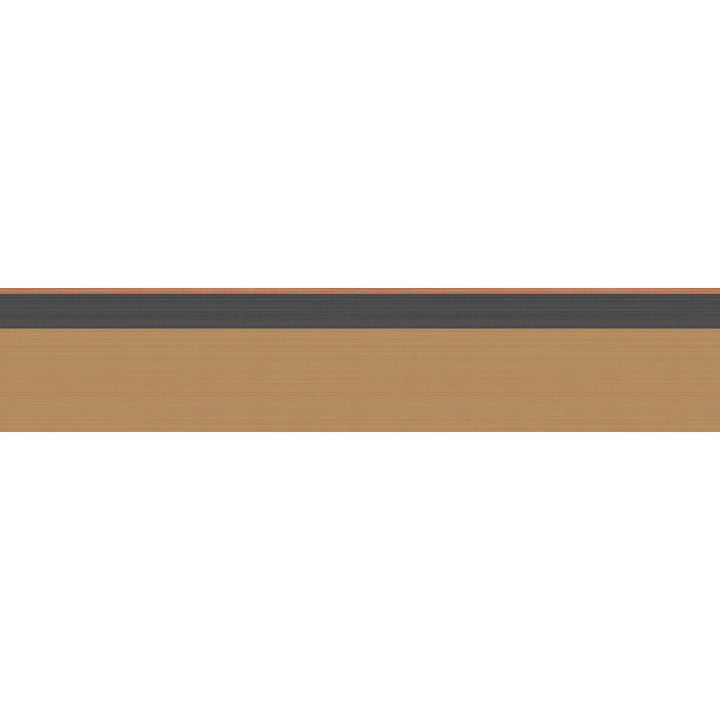 Jaspe Border Ginger Black/Bronze by Cole & Son Wallcovering COLE & SON MARQUEE STRIPES PAPER - 100% United Kingdom - Horizontal: 4.1 and Vertical: - 4.1 - Fabric Carolina -