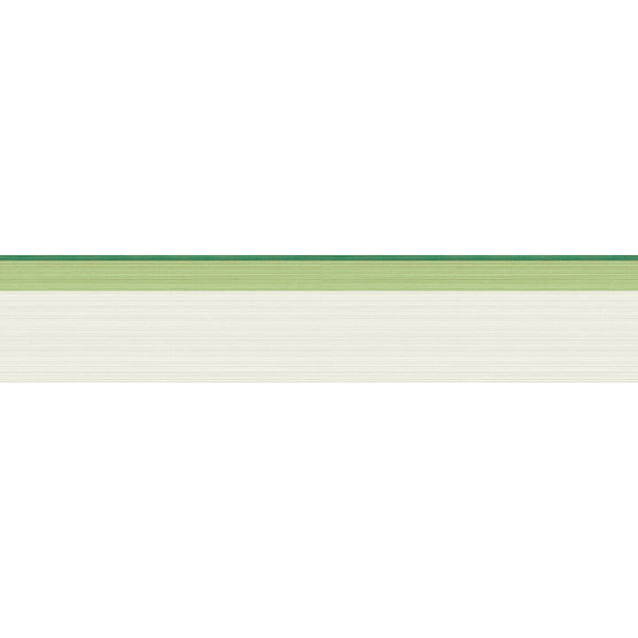 Jaspe Border White Green/Emerald by Cole & Son Wallcovering COLE & SON MARQUEE STRIPES PAPER - 100% United Kingdom - Horizontal: 4.1 and Vertical: - 4.1 - Fabric Carolina -