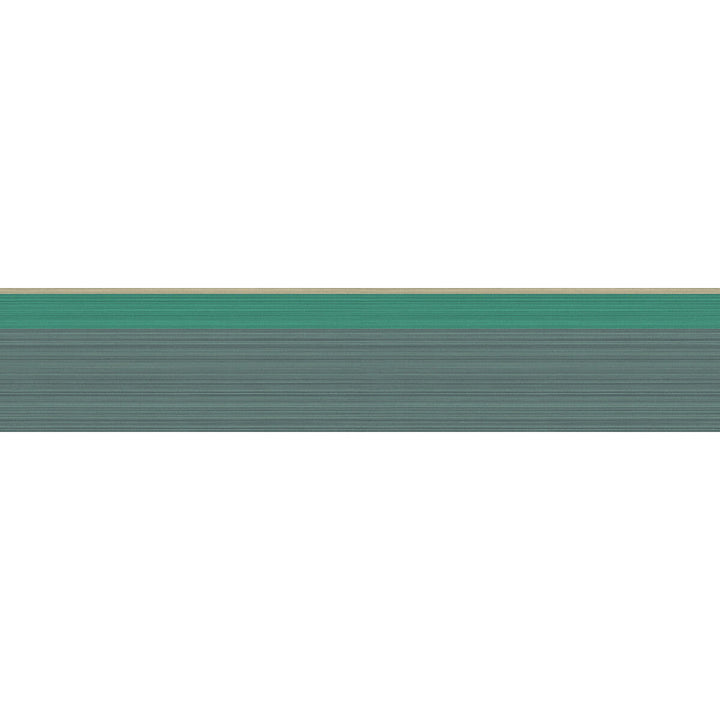 Jaspe Border Viridian/Gilver by Cole & Son Designer Wallcovering COLE & SON MARQUEE STRIPES PAPER - 100% United Kingdom Horizontal: 4.1 and Vertical: 4.1 - Swanky Fabrics -