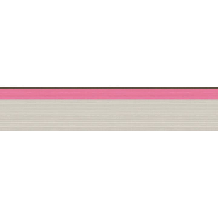 Jaspe Border Charcoal/Pink by Cole & Son Wallcovering COLE & SON MARQUEE STRIPES PAPER - 100% United Kingdom Horizontal: 4.1 and Vertical: 4.1 - Fabric Carolina -