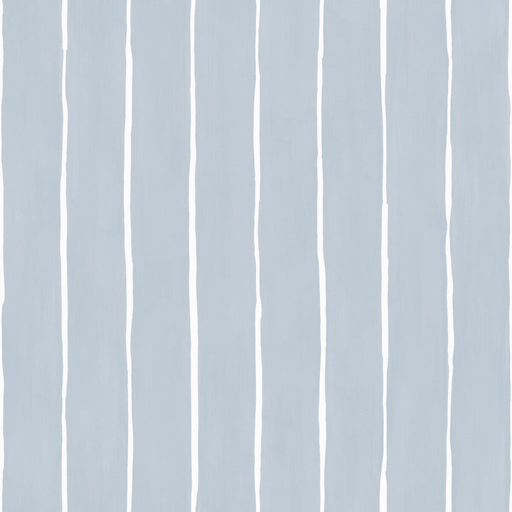 Marquee Stripe Pale Blue by Cole & Son Wallcovering COLE & SON MARQUEE STRIPES PAPER - 100% United Kingdom Horizontal: 20.5 and Vertical: 0 20.5 - Fabric Carolina -