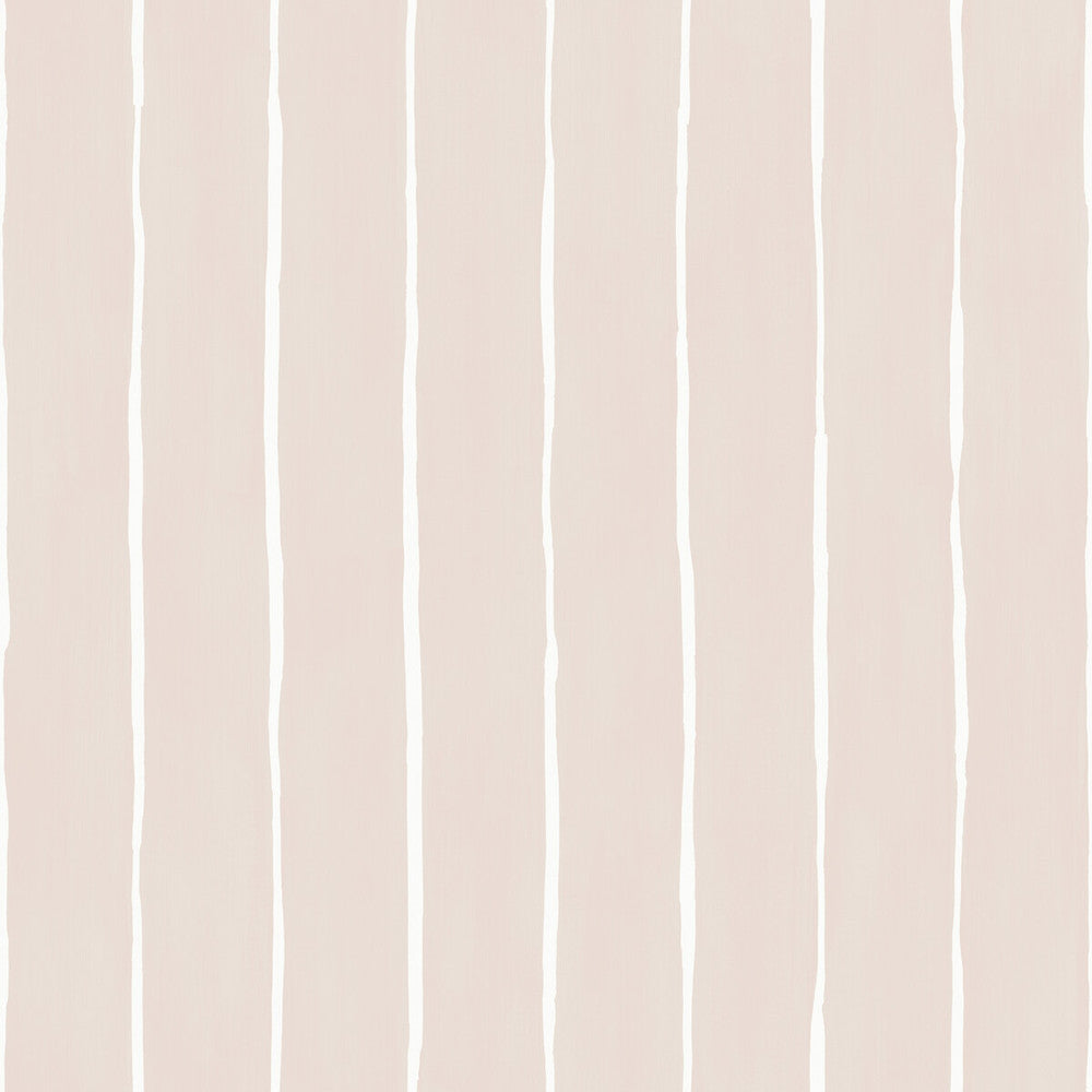 Marquee Stripe Soft Pink by Cole & Son Wallcovering COLE & SON MARQUEE STRIPES PAPER - 100% United Kingdom - Horizontal: 20.5 and Vertical: 0 20.5 - Fabric Carolina -