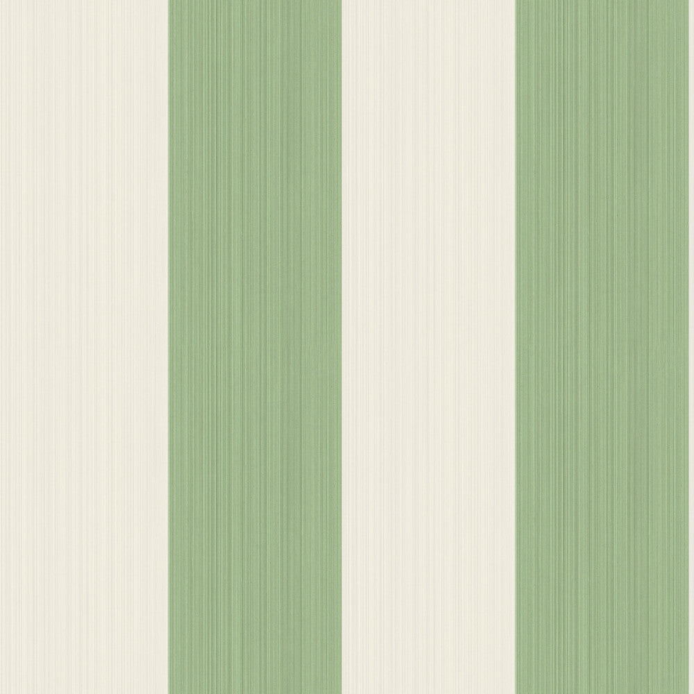 Jaspe Stripe Green by Cole & Son Wallcovering COLE & SON MARQUEE STRIPES PAPER - 100% United Kingdom Horizontal: 20.5 and Vertical: 0 20.5 - Fabric Carolina -