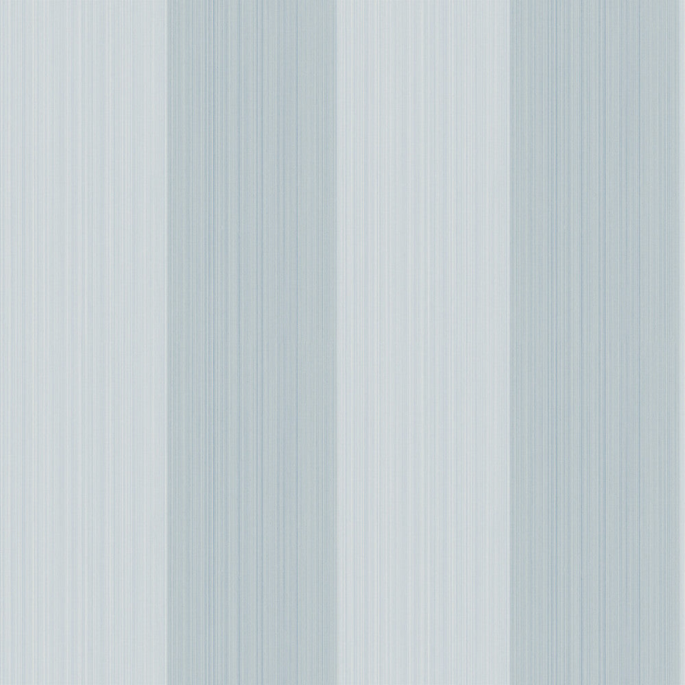 Jaspe Stripe Pale Blue by Cole & Son Wallcovering COLE & SON MARQUEE STRIPES PAPER - 100% United Kingdom - Horizontal: 20.5 and Vertical: 0 20.5 - Fabric Carolina -