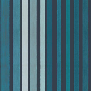 Carousel Stripe Blue by Cole & Son Wallcovering