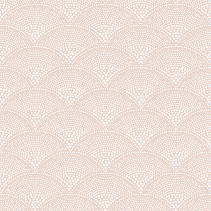 Feather Fan Plaster Pink by Cole & Son Wallcovering