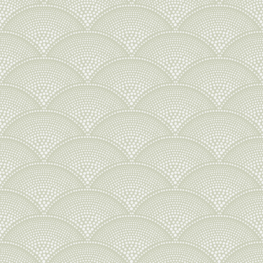 Feather Fan Old Olive by Cole & Son Wallcovering