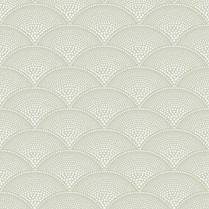 Feather Fan Old Olive by Cole & Son Wallcovering