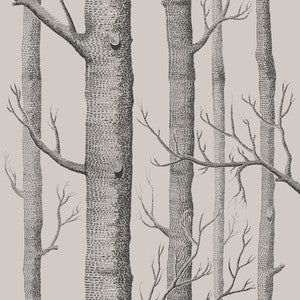 Woods Linen/Charcoal by Cole & Son Wallcovering