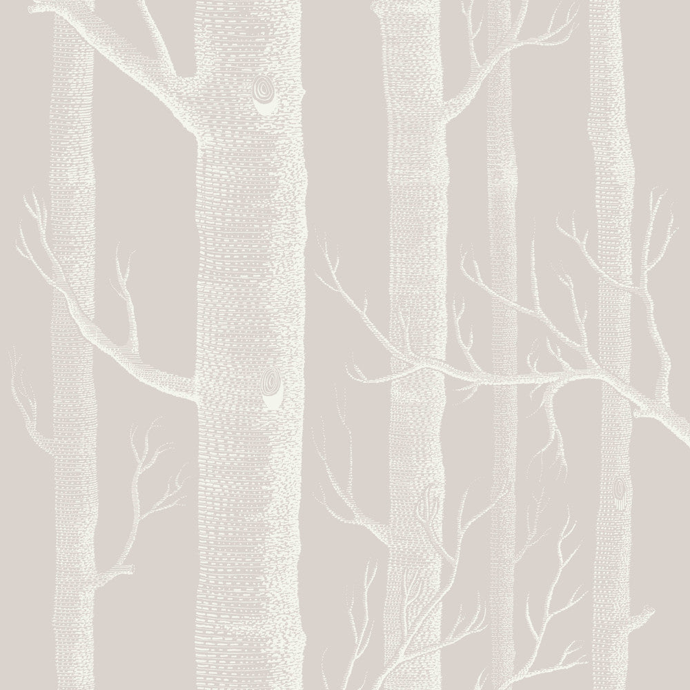 Woods Stone/White by Cole & Son Wallcovering
