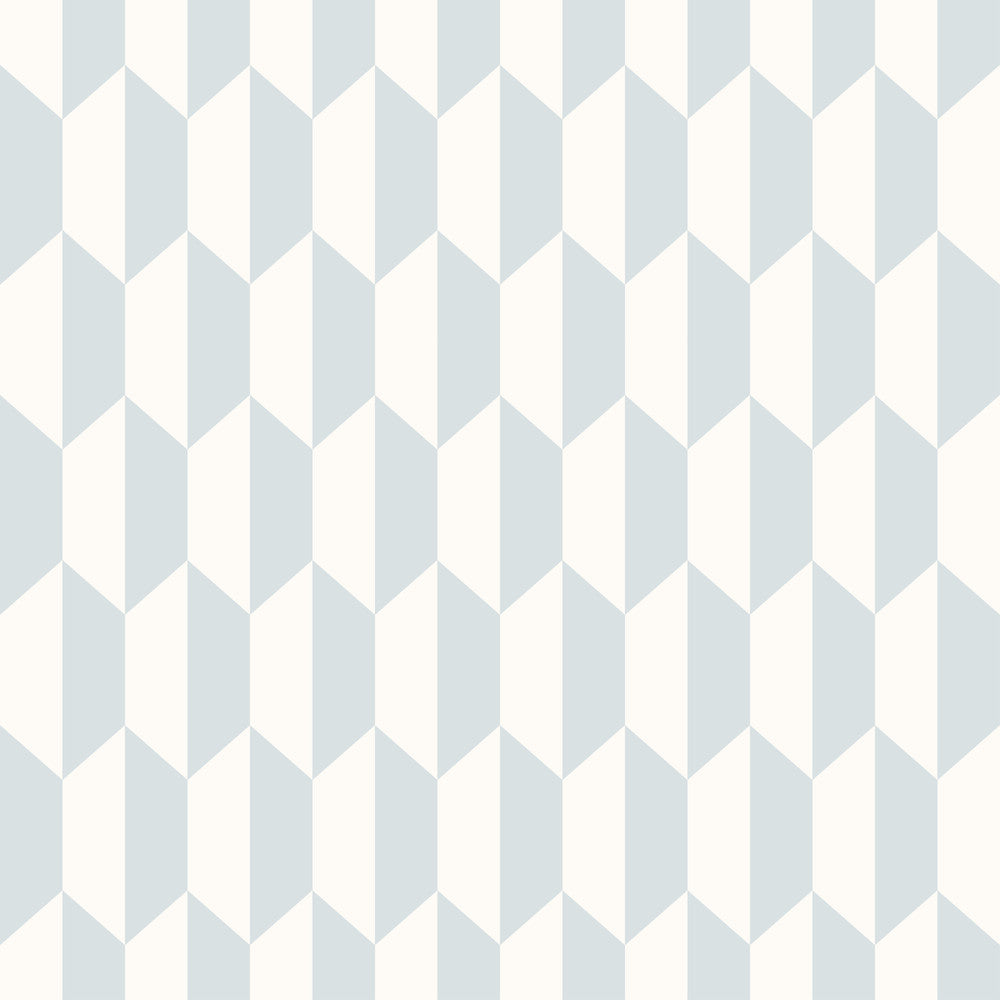 Petite Tile Powder Blue by Cole & Son Wallcovering