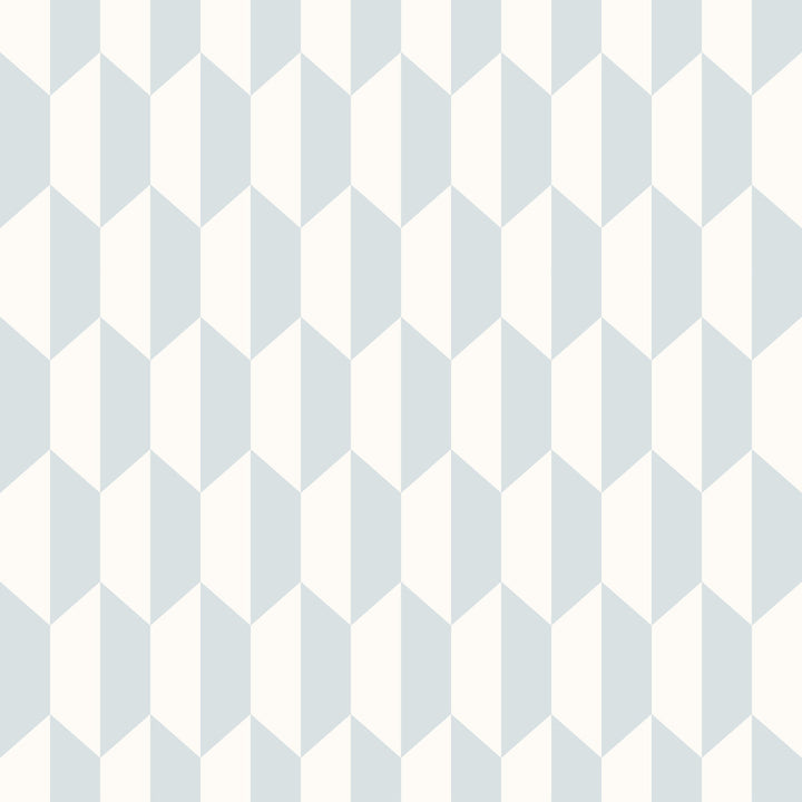 Petite Tile Powder Blue by Cole & Son Wallcovering