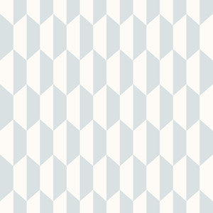 Petite Tile Powder Blue by Cole & Son Wallcovering