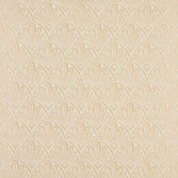 1121 Ivory Fan by Charlotte Fabric Uptown Jacquards VII 52% Polyester, 48% Cotton Made In USA Exceeds 70,000 Wyzenbeek Rubs (Heavy Duty) Horizontal: 2.5" x Vertical: 3" 54 Inches - Fabric Carolina -