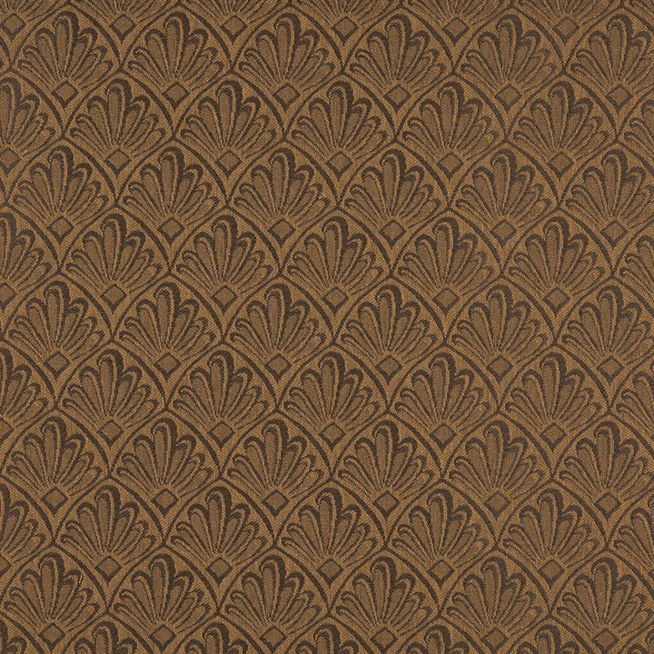 1124 Cocoa Fan by Charlotte Fabric Uptown Jacquards VII 52% Polyester, 48% Cotton Made In USA Exceeds 70,000 Wyzenbeek Rubs (Heavy Duty) Horizontal: 2.5" x Vertical: 3" 54 Inches - Fabric Carolina -