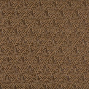 1124 Cocoa Fan by Charlotte Fabric