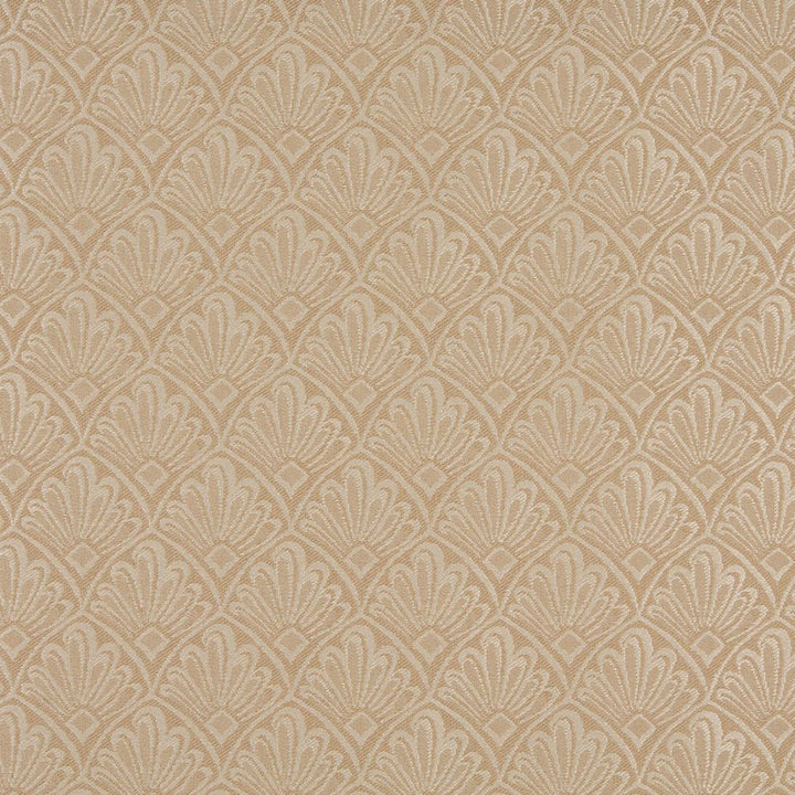 1126 Sand Fan by Charlotte Fabric Uptown Jacquards VII 52% Polyester, 48% Cotton Made In USA Exceeds 70,000 Wyzenbeek Rubs (Heavy Duty) Horizontal: 2.5" x Vertical: 3" 54 Inches - Fabric Carolina -