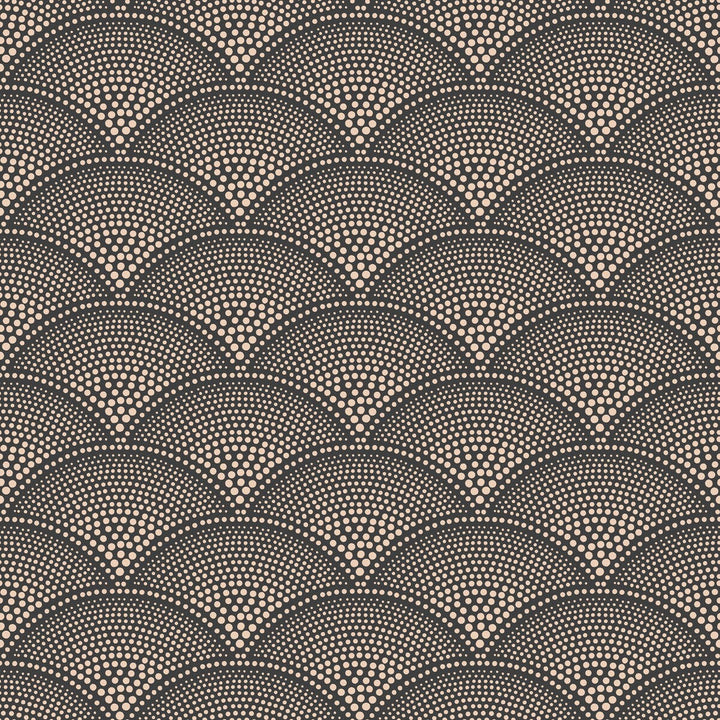 Feather Fan Charcoal/Bronze by Cole & Son Designer Wallcovering COLE & SON ICONS PAPER - 100% United Kingdom - Horizontal: - and Vertical: 4.2 21 - Swanky Fabrics -