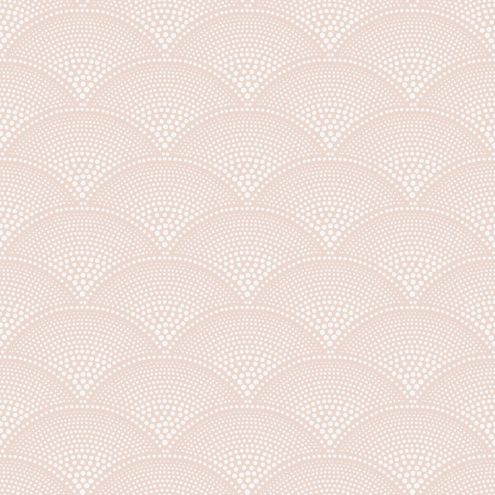 Feather Fan Plaster Pink by Cole & Son Designer Wallcovering COLE & SON ICONS PAPER - 100% United Kingdom Horizontal: and Vertical: 4.2 21 - Swanky Fabrics -