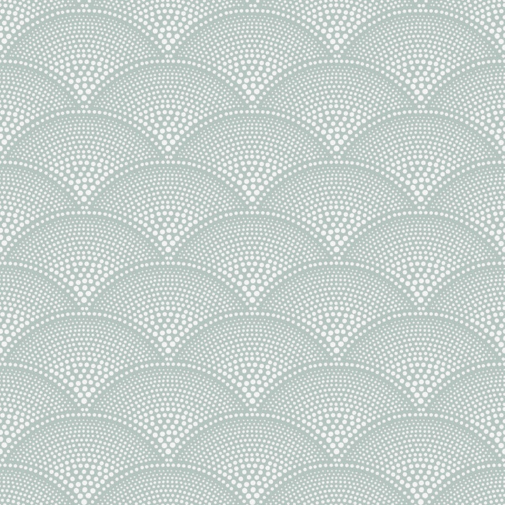 Feather Fan Print Room Blue by Cole & Son Designer Wallcovering COLE & SON ICONS PAPER - 100% United Kingdom Horizontal: and Vertical: 4.2 21 - Swanky Fabrics -