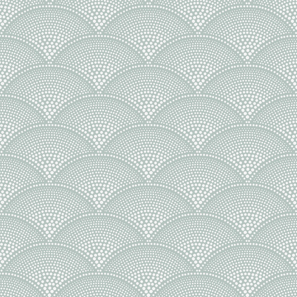 Feather Fan Print Room Blue by Cole & Son Designer Wallcovering COLE & SON ICONS PAPER - 100% United Kingdom - Horizontal: - and Vertical: 4.2 21 - Swanky Fabrics -